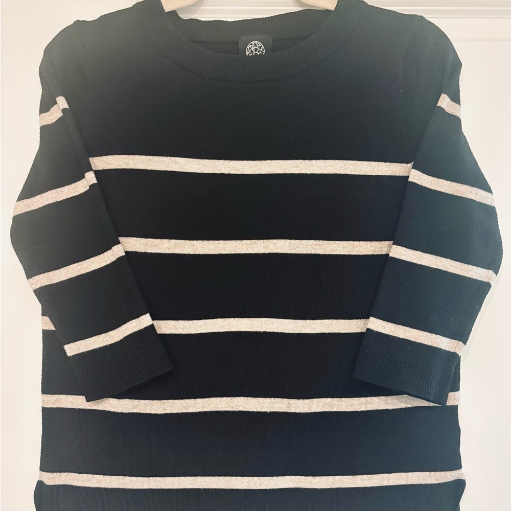 Bobeau Striped Sweater